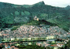 Veduta del Castello e del centro storico