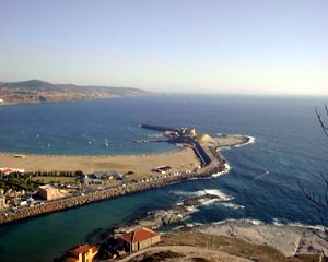 la foce del Temo a Bosa Marina